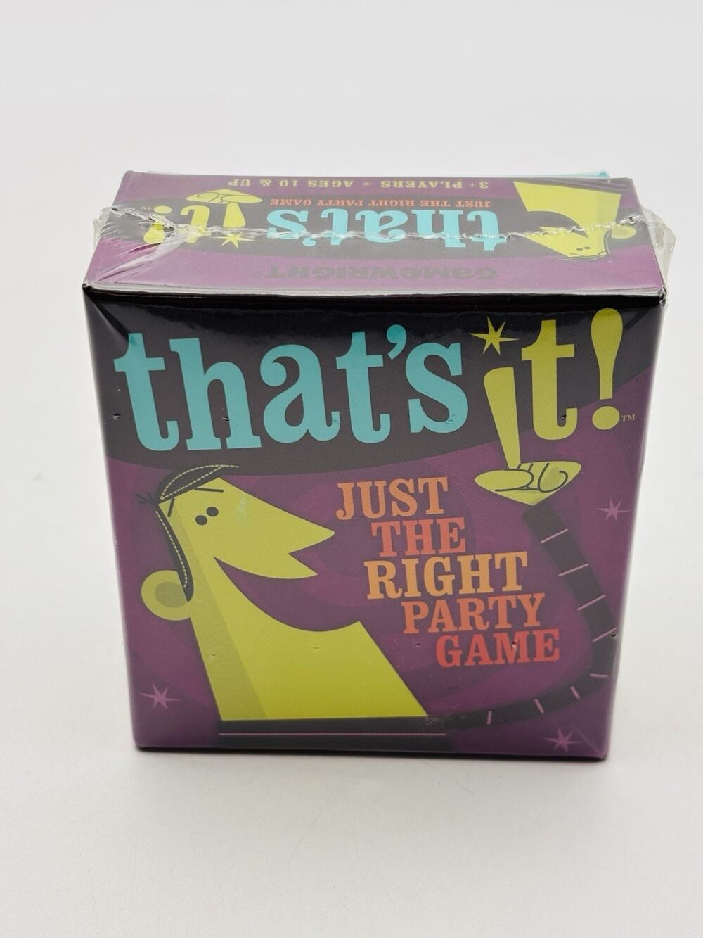 GameWright Board Game "That's It!" Just the Right Party Game Brand New Sealed